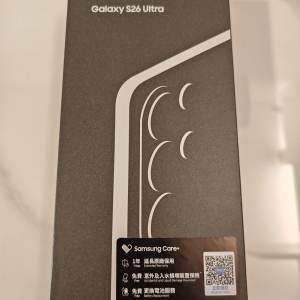 全新 Samsung S26 ultra（紫色/512GB/CMHK單）