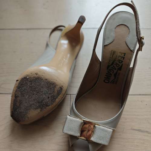 Ferragamo slingback heels 高跟鞋
