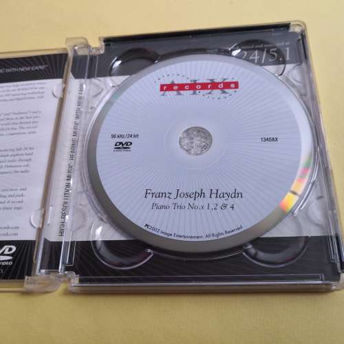 FRANZ JOSEPH HAYDN / PIANO TRIO NOS 1,2&4 (DVD AUDIO) 純音樂