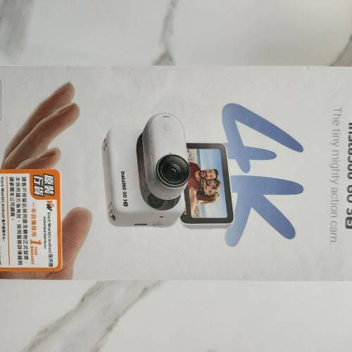 Insta260 go 3s 128gb 連原裝閃傳伴侶 and dive case