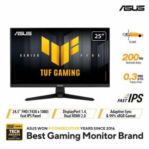 Asus VG259Q5A 24.5" 200Hz TUF Gaming 電競顯示器 [行貨,原廠保用,實體店經營]