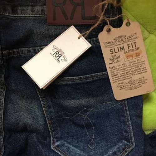 全新RRL Double RL Ralph Lauren slim fit japan selvedge denim