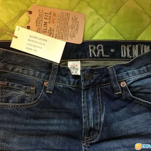 全新RRL Double RL Ralph Lauren slim fit japan selvedge denim