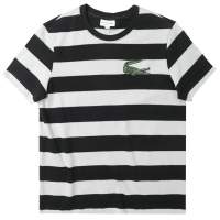 全新Lacoste 大鱷魚標間條短袖