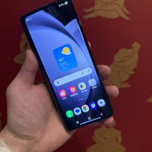 買手機送Switch🎮Samsung galaxy fold 5 12+256美版單卡+esim黑色可換iphone/ipad