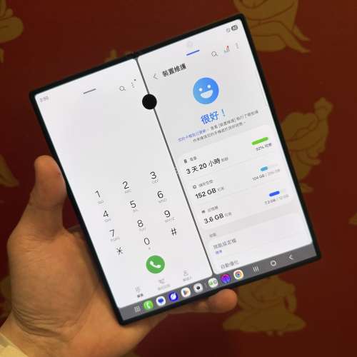買手機送switch🎮Samsung galaxy fold 6 12+256美版單卡+esim藍色