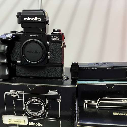 Minolta XM motor, XK, srM 菲林相機