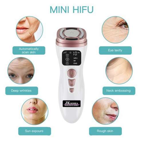 韓國JK 新款Mini 超聲刀 精雕儀HIFU RF射頻 EMS微電脈衝 提拉撫紋美容儀 J0806