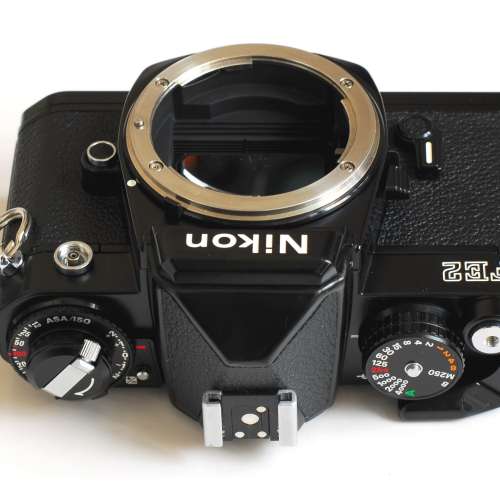 Nikon FE2 Black Body 蜂巢簾快門 90% New