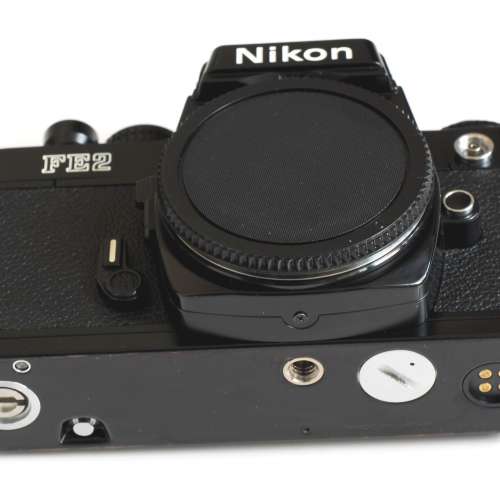 Nikon FE2 Black Body 蜂巢簾快門 90% New