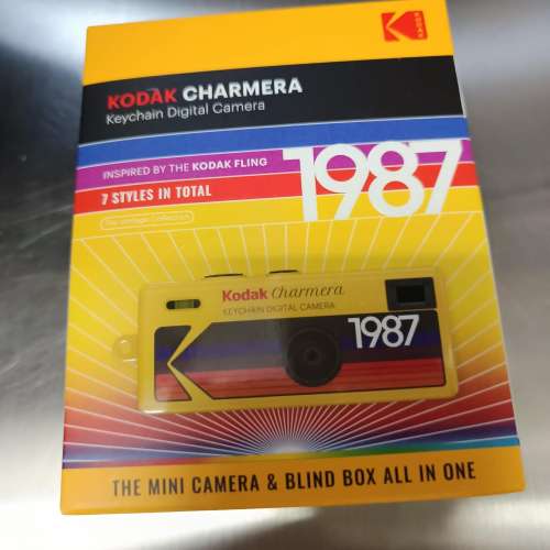 Kodak Charmera 鑰匙圈數位相機盲盒  (包順豐智能櫃或順豐站)
