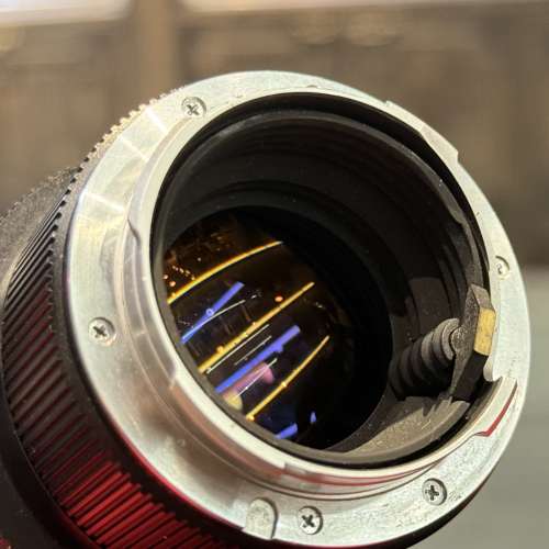 Leica Summilux-m 75mm f1.4 v1 lens with original hood