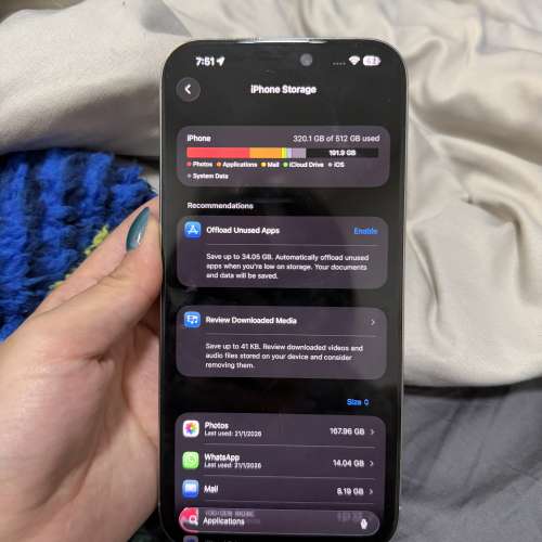 IPhone 16 pro max 512GB ( apple care til Nov 2026 )