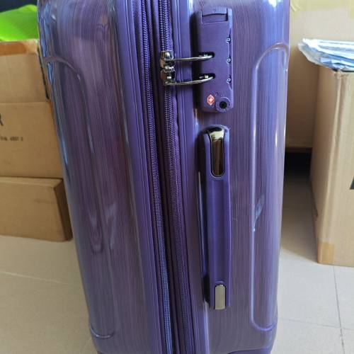 PROTEGE行李箱 ,handcarry  size：21吋紫色鏡面極美