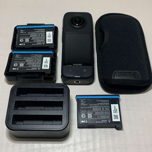 [觀塘實體店] 二手 Insta360 X3 (共3電+原廠電池充電底座) 行貨 *S72395* | Insta36...