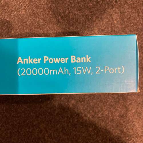Anker Power Bank (20000mAh 15W 2-Port) 平行進口 大容量行動電池 USB-C