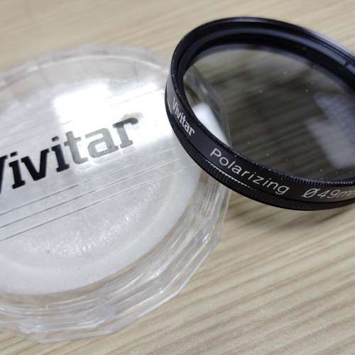 Vivitar Lens Polarizing 49mm Filter濾鏡
