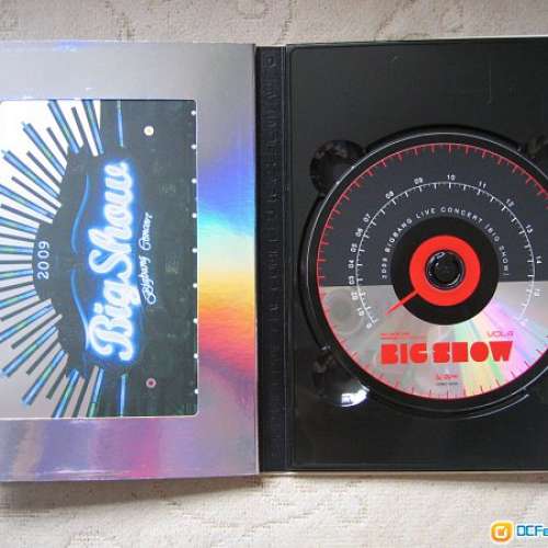 2009 BIGBANG LIVE CONCERT :BIGSHOW: VOL.4 Audio CD Booklet Set
