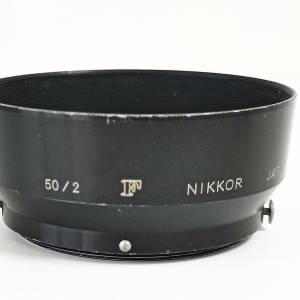 少有二手Nikkor鏡頭蓋,及有大F字(52mm)遮光罩