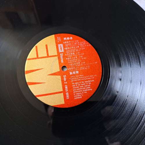 葉振棠 再等待 1982 黑膠唱片LP 經典Vinyl《難為正邪定分界》 TVB飛越十八層 主題曲