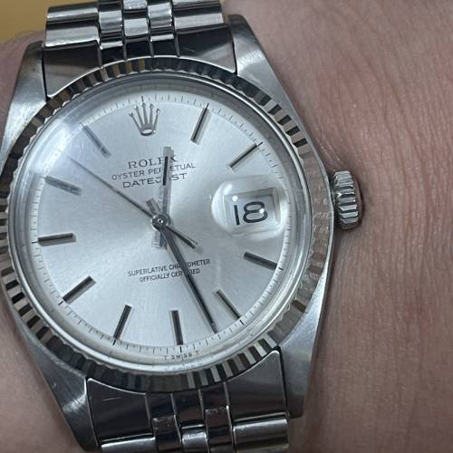 超級收藏品😆 ROLEX 1601 上手錶主呀伯基本上冇點戴過 完美品相 有出世紙 買單 連一...