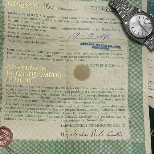 超級收藏品😆 ROLEX 1601 上手錶主呀伯基本上冇點戴過 完美品相 有出世紙 買單 連一...