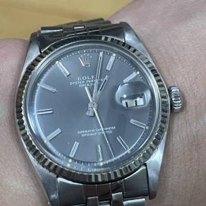 好L靚😂 ROLEX 1601 少有灰面 凸冚皇冠炮仗帶 平到笑🤣$28800