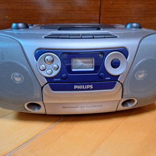 飛利蒲 CD 錄音帶 mp3 收音機 播放機 Philips AZ1852