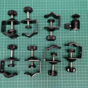 攝影用C Clamp & 小型ball head 全部$300