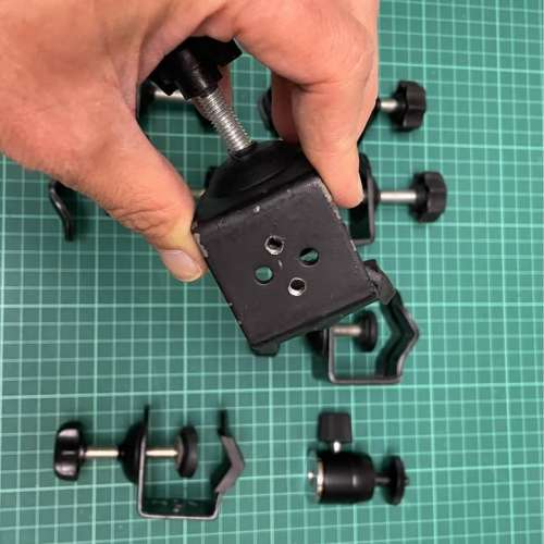 攝影用C Clamp & 小型ball head 全部$300