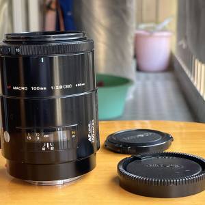Minolta AF Macro 100mm f/2.8 old版