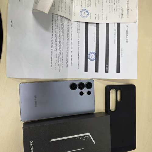 港行 99新 Samsung 三星 s25 ultra 鈦藍色 512 GB