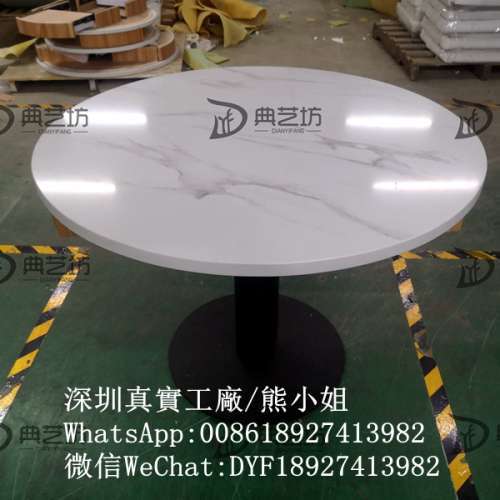 專業訂造雲石火鍋圓檯，火鍋大理石枱面，人造石檯面,石枱木枱定做，實木枱櫈系列，...