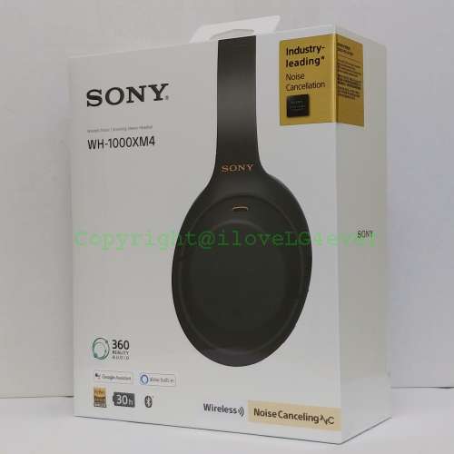 Sony WH-1000XM4 Wireless Noise Canceling Overhead Headphones索尼無線藍牙降噪耳...