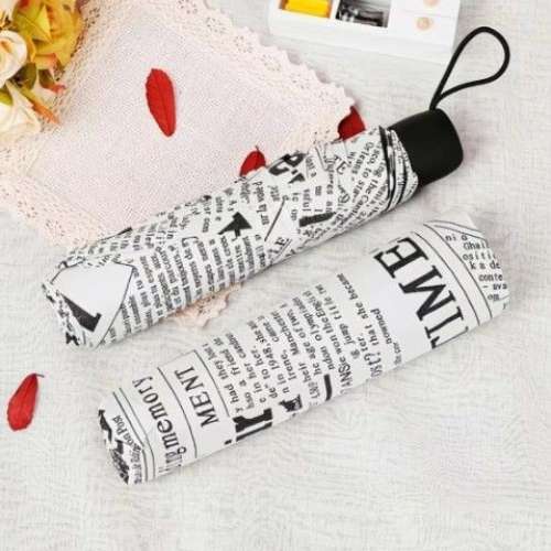 全新 報紙 縮骨遮 縮骨雨傘 Umbrella