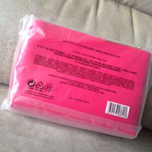 LANCOME Cosmetic Pouch NEW 全新 小化妝包 19*13cm