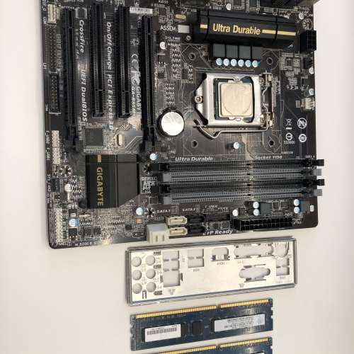 MATX底板+i5-4460+DDR3-4GBx2