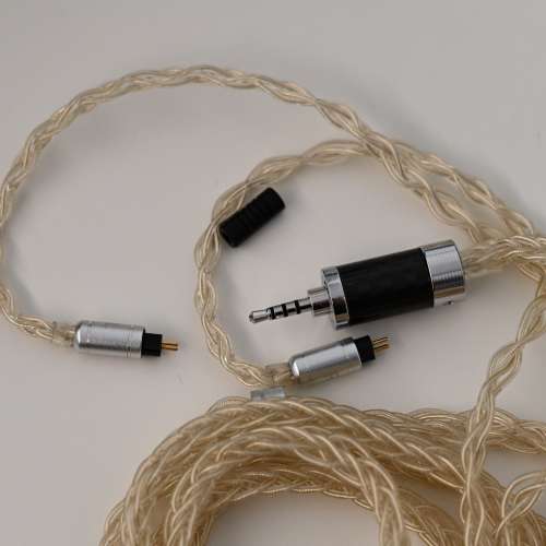 後巷 BSA Super 2 Live 1 平板 1鐵 耳機，HAKUGEI春雨2 pin 4.4mm，Le audio 鍍鈀...