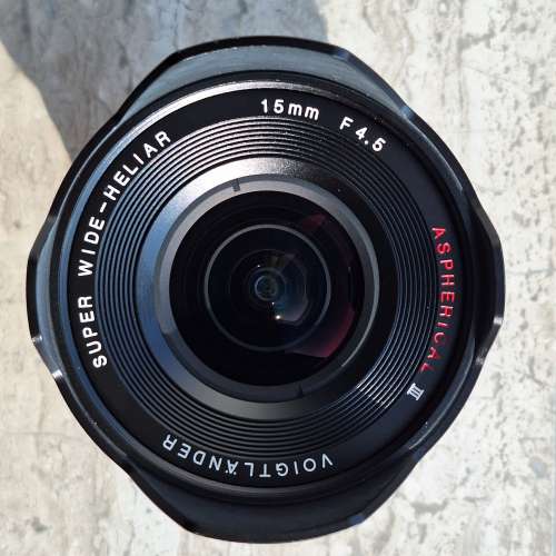 Voigtlander 15mm f/4.5 3代 Super Wide-Heliar Aspherical III M mount