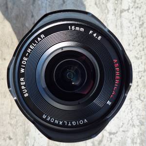 Voigtlander 15mm f/4.5 3代 Super Wide-Heliar Aspherical III M mount