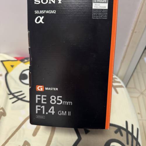 Sony FE 85mm F1.4 II GM 第二代