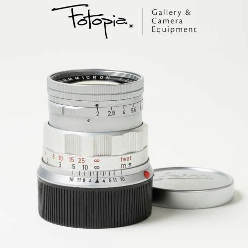 || Leica Summicron-M 50mm F2 - Silver / Rigid v2 / Dual Scale ||
