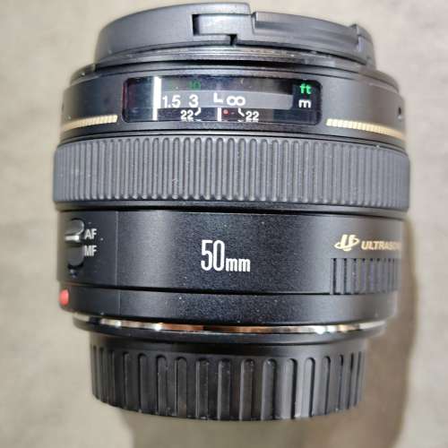 canon 50/1.4 USM 佳能 EF 功能正常 極新 裸鏡