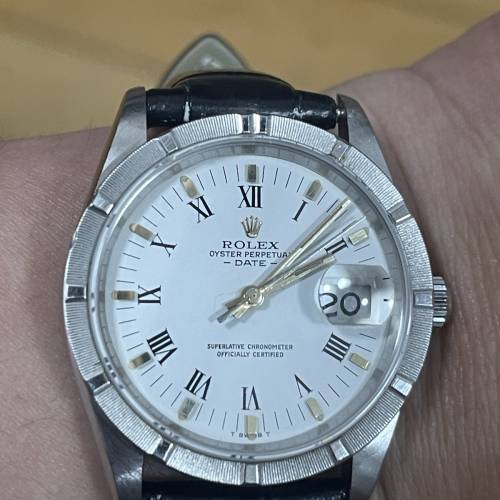 平玩ROLEX😂 型號15210 真鬚假牙 代用3035機芯 除機芯和錶帶+錶扣外 其他全原裝 $4999
