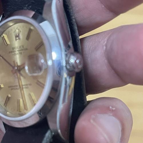 平玩ROLEX😂 型號15200 真鬚假牙 代用3035機芯 除機芯和錶帶外 其他全原裝 $4999