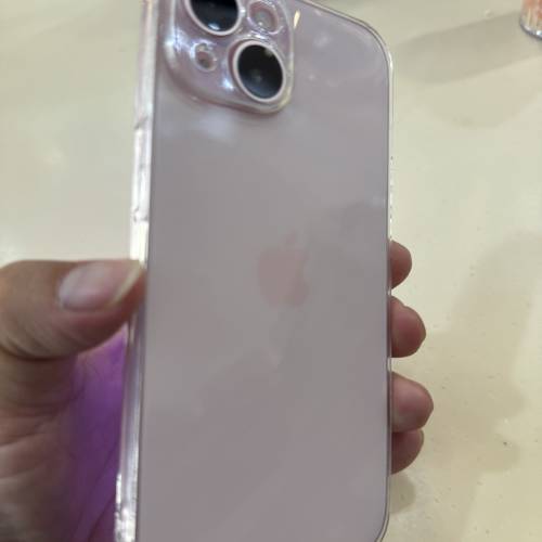 iPhone 15 pink 128GB, 99% 新，電 87% 齊包裝配件，香港行貨