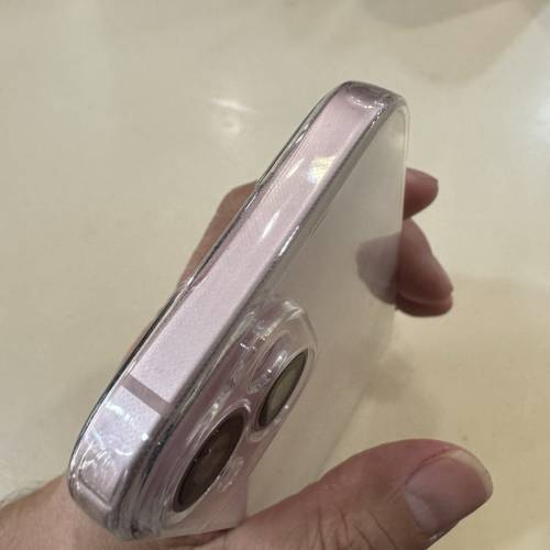 iPhone 15 pink 128GB, 99% 新，電 87% 齊包裝配件，香港行貨