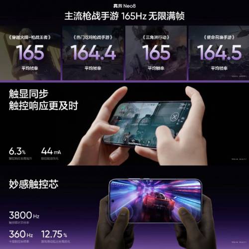 【國恒商城】▀▀ realme Neo8 ▀▀ 無需ROOT 自定義溫度與CPU/GUP頻率 165Hz屏幕 L...