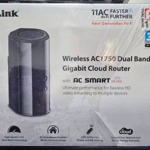 D-Link Wireless AC1750 Dual Band Gigabit Cloud Router