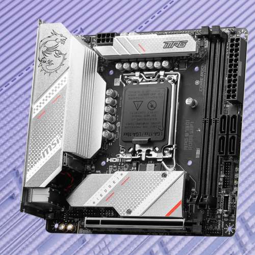 板U一套 Intel Core i5-13500 CPU 少用無OC 加 MSI MPG B760I ITX EDGE WIFI